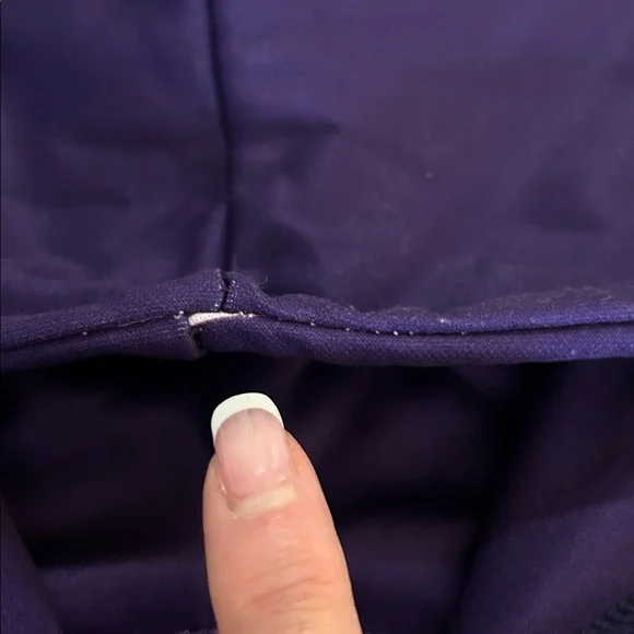 Purple Hooded Men's Sweatshirt #44 Foreman - Picture 3 of 9